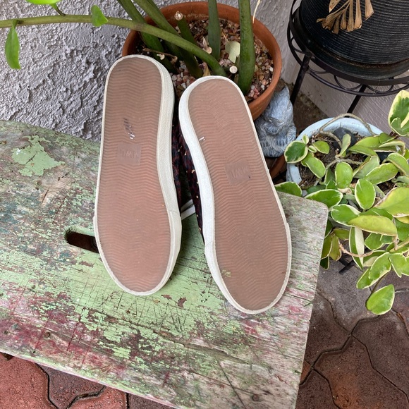 Madewell sidewalk low top calf hair sneakers ☀️ -size 8.5 - Picture 8 of 9